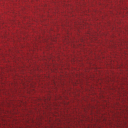 12" X 20" Red Solid Color Zippered Handmade Polyester Lumbar Pillow Cover