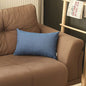 12" X 20" Blue Lumbar Throw Pillow Cover
