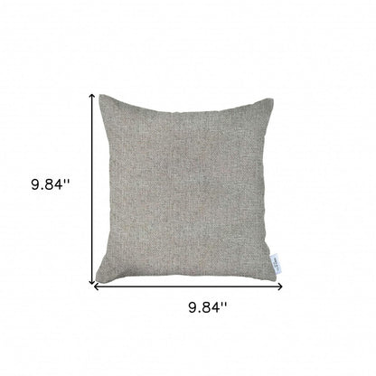 18" Beige Throw Pillow Cover