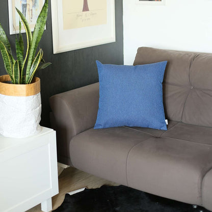 18" Blue Throw Pillow Cover