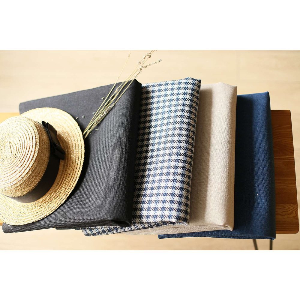 Set Of Two 18" X 18" White And Black Houndstooth Zippered Handmade Polyester Throw Pillow