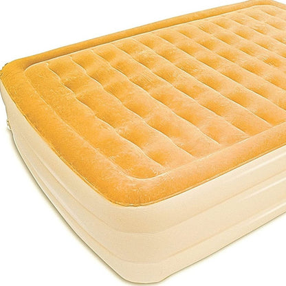 Dreamy Golden Inflatable Queen Size Air Mattress