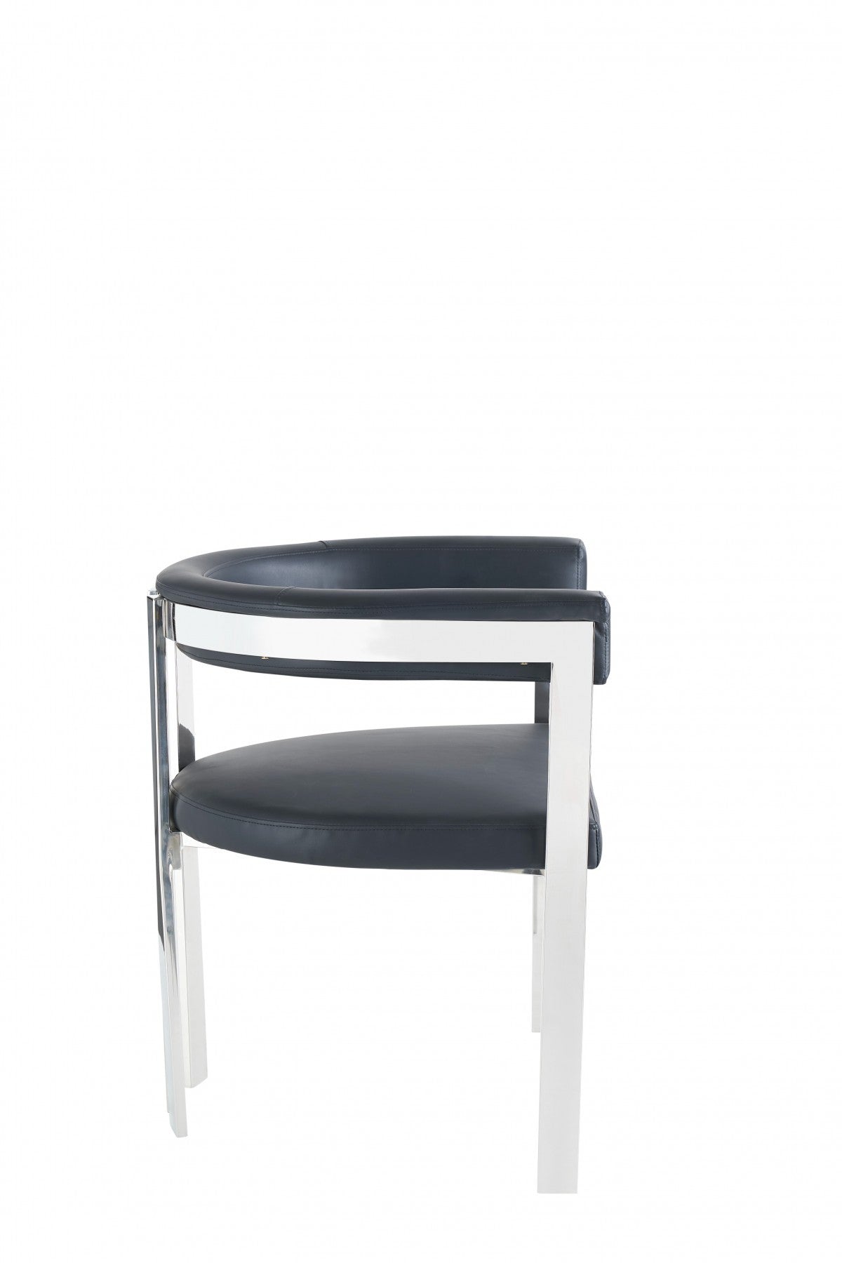 Black Silver Dining Chair