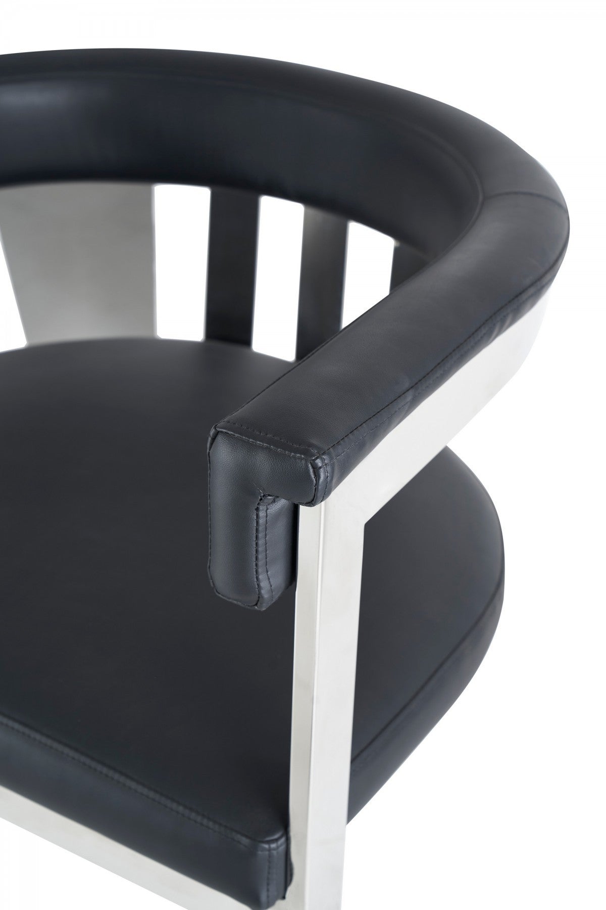 Black Silver Dining Chair