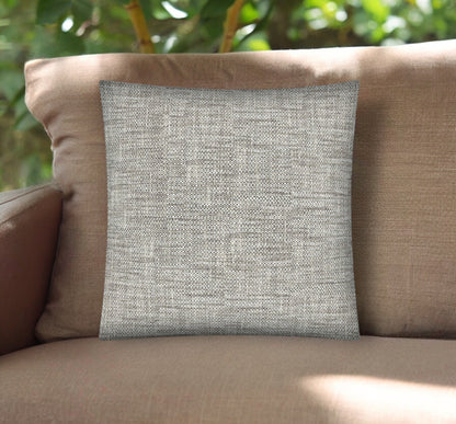 17" Brown Indoor Outdoor Throw Pillow Cover