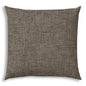 20" Taupe Indoor Outdoor Throw Pillow Cover