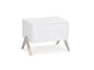 19" Wood One Drawer Nightstand