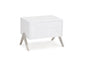 19" Wood One Drawer Nightstand