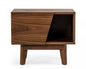 24" Wood One Drawer Nightstand