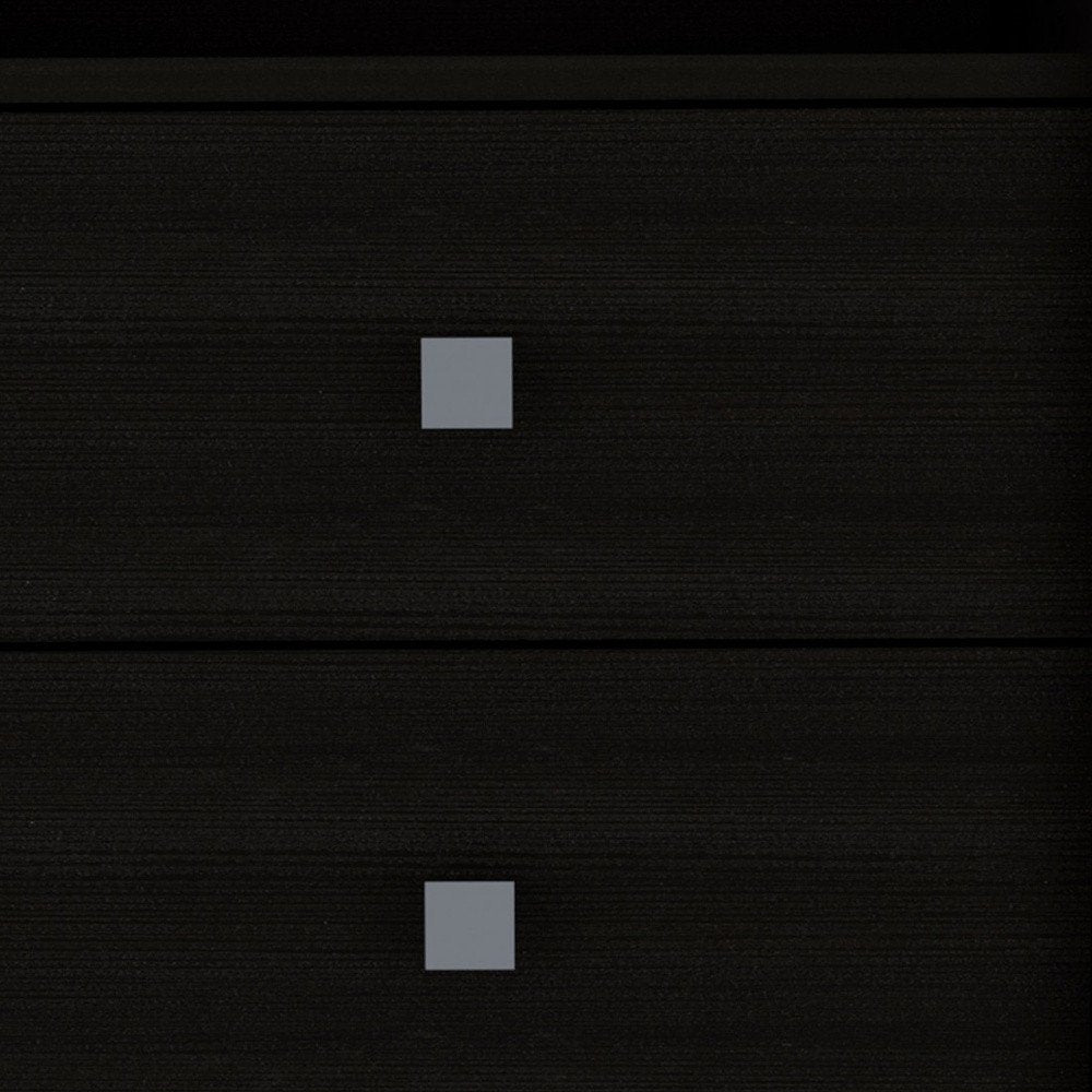 22" Wood Two Drawer Nightstand