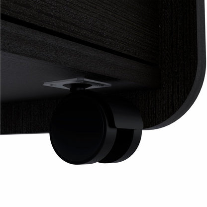 22" Wood Two Drawer Nightstand