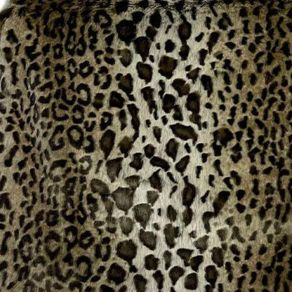 Ultra Soft Faux Fur Leopard Throw