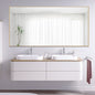 71" Gold Metal Framed Bathroom Vanity Mirror
