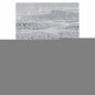 7' X 10' Blue and Gray Abstract Area Rug