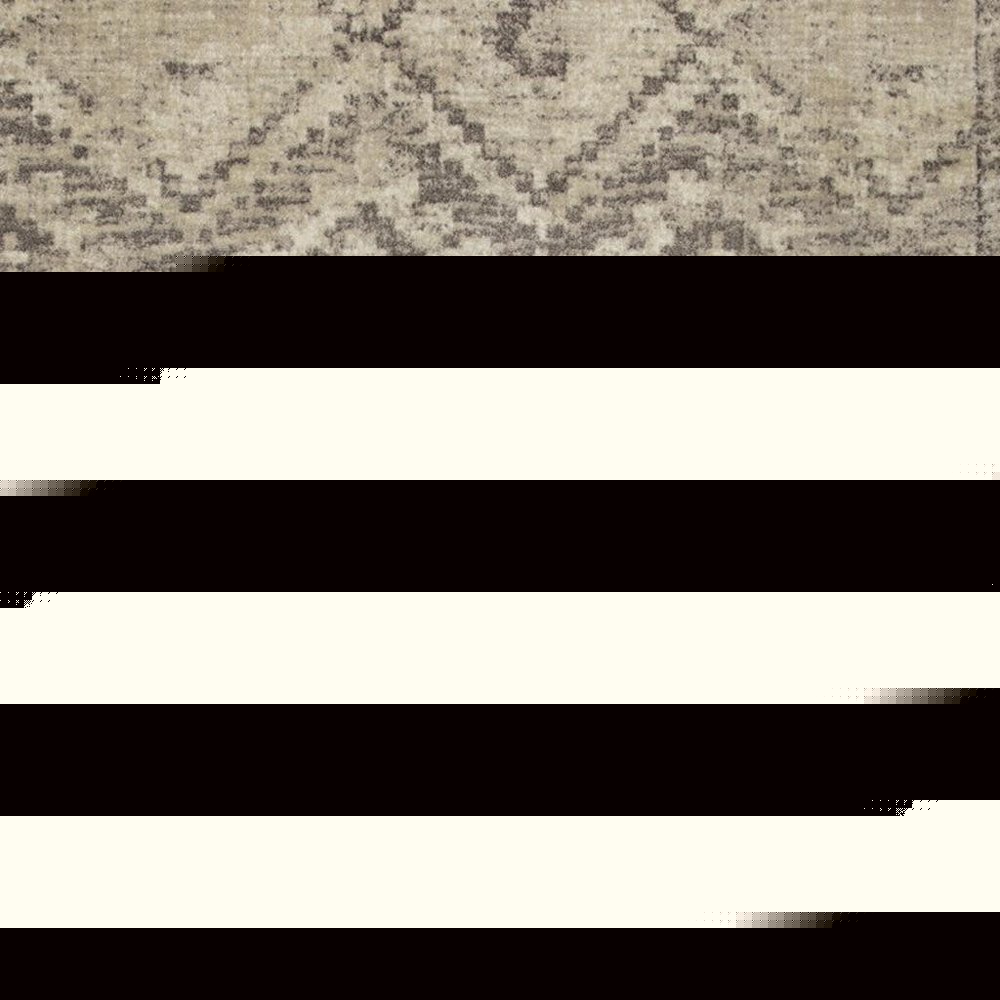 8' X 11' Gray And Brown Abstract Area Rug