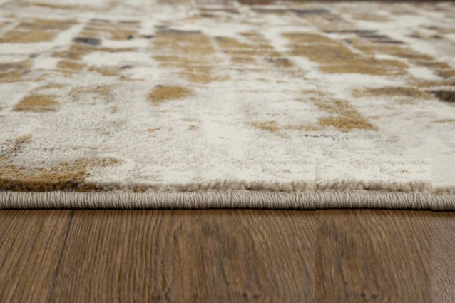 8' X 11' Natural Abstract Area Rug