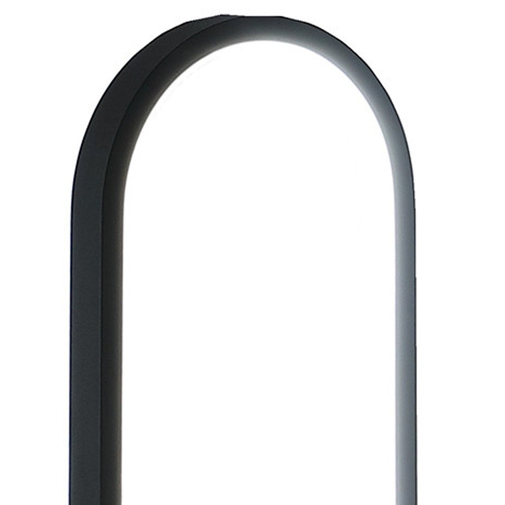 14" Black Metal Desk LED Table Lamp