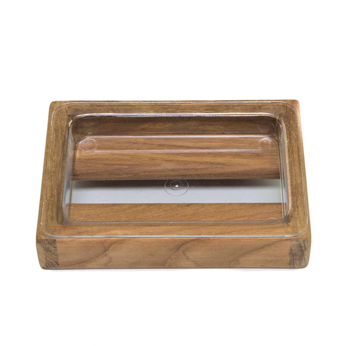 Traditional Solid Teak Vanity Soap Dish