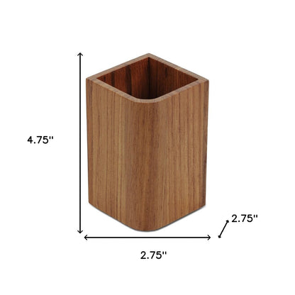 Designer Genuine Teak Tumbler