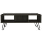 40" Carbon Espresso Manufactured Wood Rectangular Coffee Table