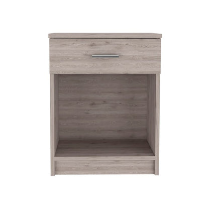 22" Wood One Drawer Nightstand