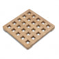 8.00 " Square Wood Trivet