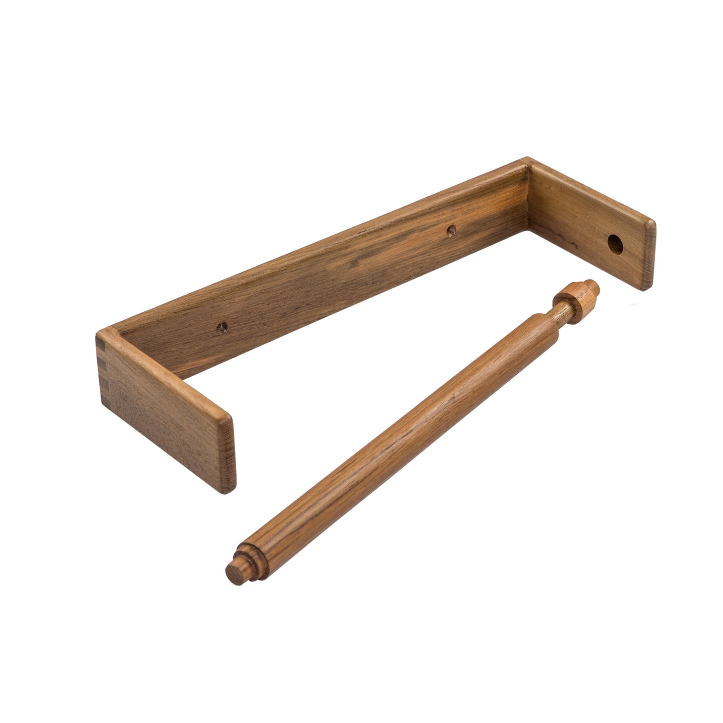 Wall Mounted 12.25 " Wood Paper Towel Holder