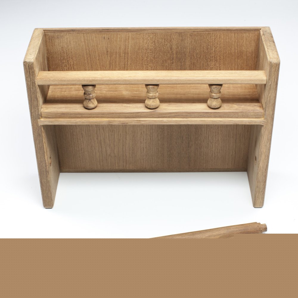 Wall Mounted 13.07 " Wood Spice Jar & Rack Set