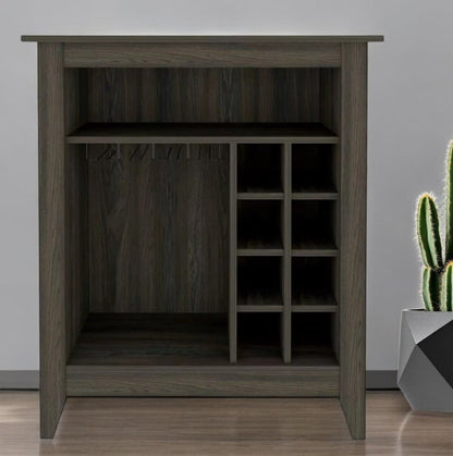 Espresso Bar Cart With Wine Storage