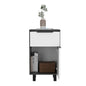 28" Wood One Drawer Nightstand