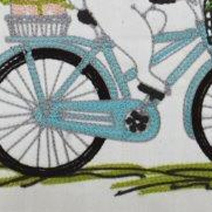 17" Light Pink Easter Easter Bunny Throw Pillow