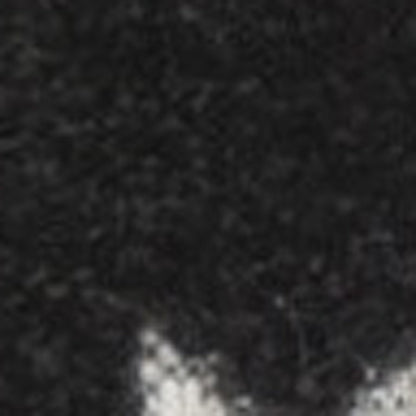 6' Black And White Indoor Outdoor Runner Rug