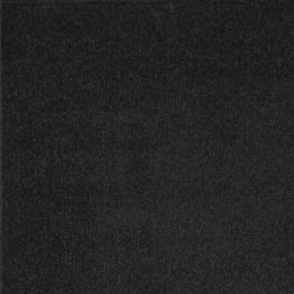 8' Black Indoor Outdoor Runner Rug