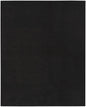 7' X 10' Black Indoor Outdoor Area Rug