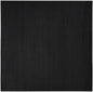 9' Black Square Indoor Outdoor Area Rug