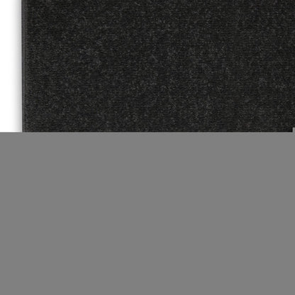 9' Black Square Indoor Outdoor Area Rug