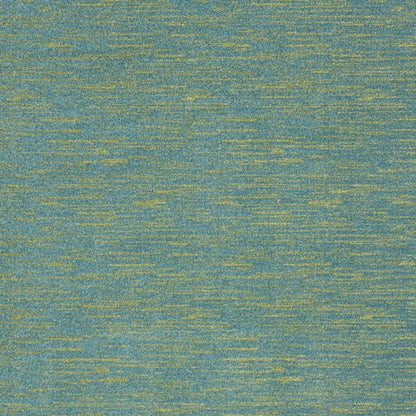 10' X 14' Blue And Green Indoor Outdoor Area Rug