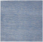 9' Blue And Gray Indoor Outdoor Area Rug
