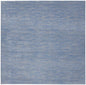 9' Blue And Gray Indoor Outdoor Area Rug