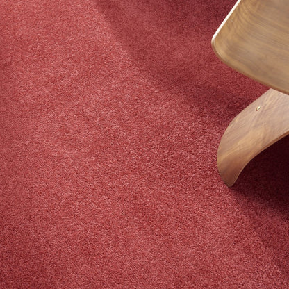 9' Brick Red Square Indoor Outdoor Area Rug