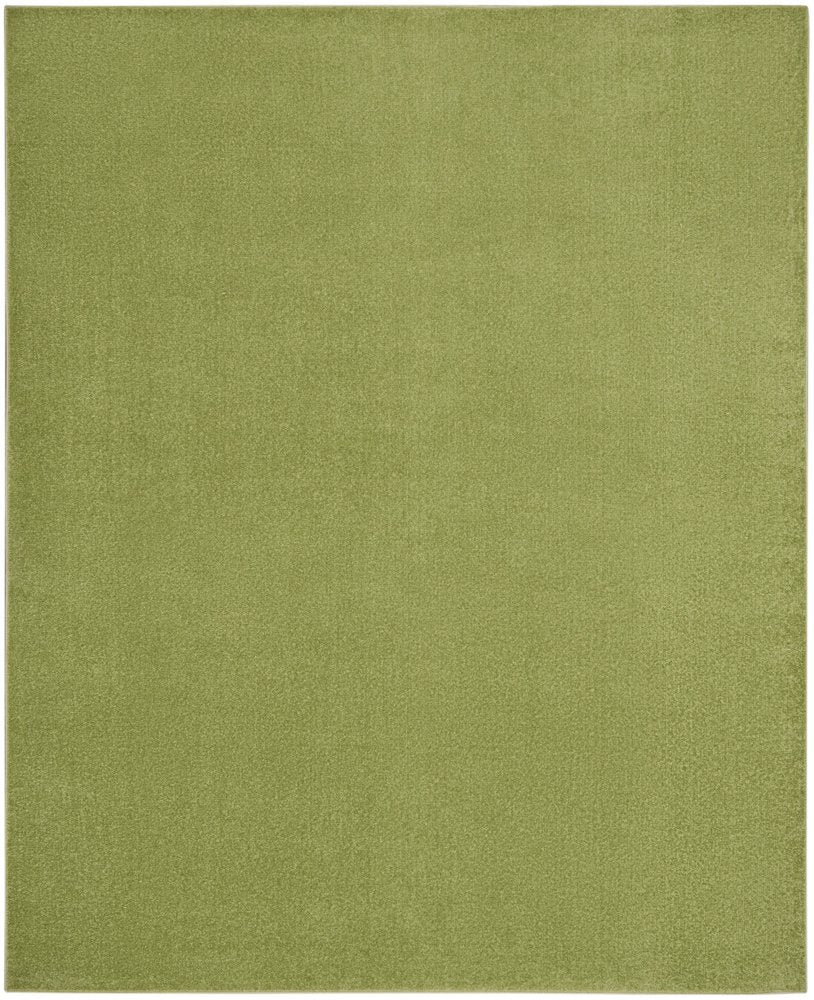 10' X 14' Green Indoor Outdoor Area Rug