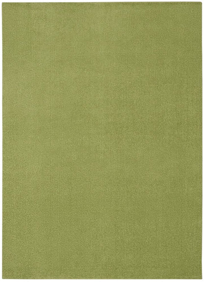 4' X 6' Green Indoor Outdoor Runner Rug