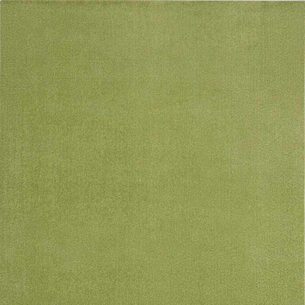 4' X 6' Green Indoor Outdoor Runner Rug