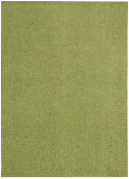 4' X 6' Green Indoor Outdoor Runner Rug