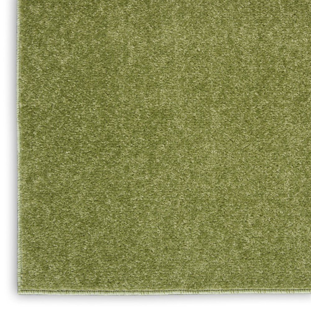 7' X 10' Green Indoor Outdoor Area Rug