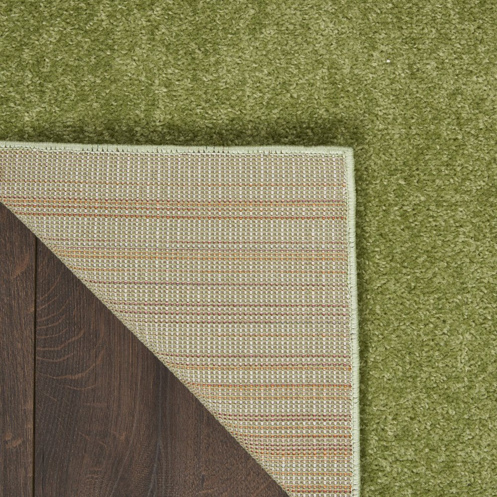 7' X 10' Green Indoor Outdoor Area Rug