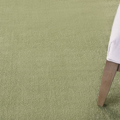 9' Green Square Indoor Outdoor Area Rug