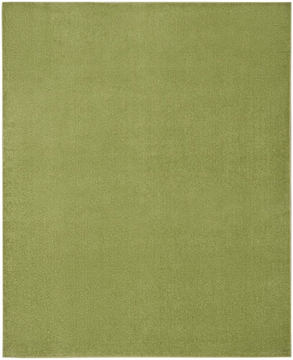 9' X 12' Green Indoor Outdoor Area Rug