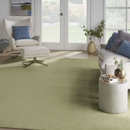 9' X 12' Green Indoor Outdoor Area Rug