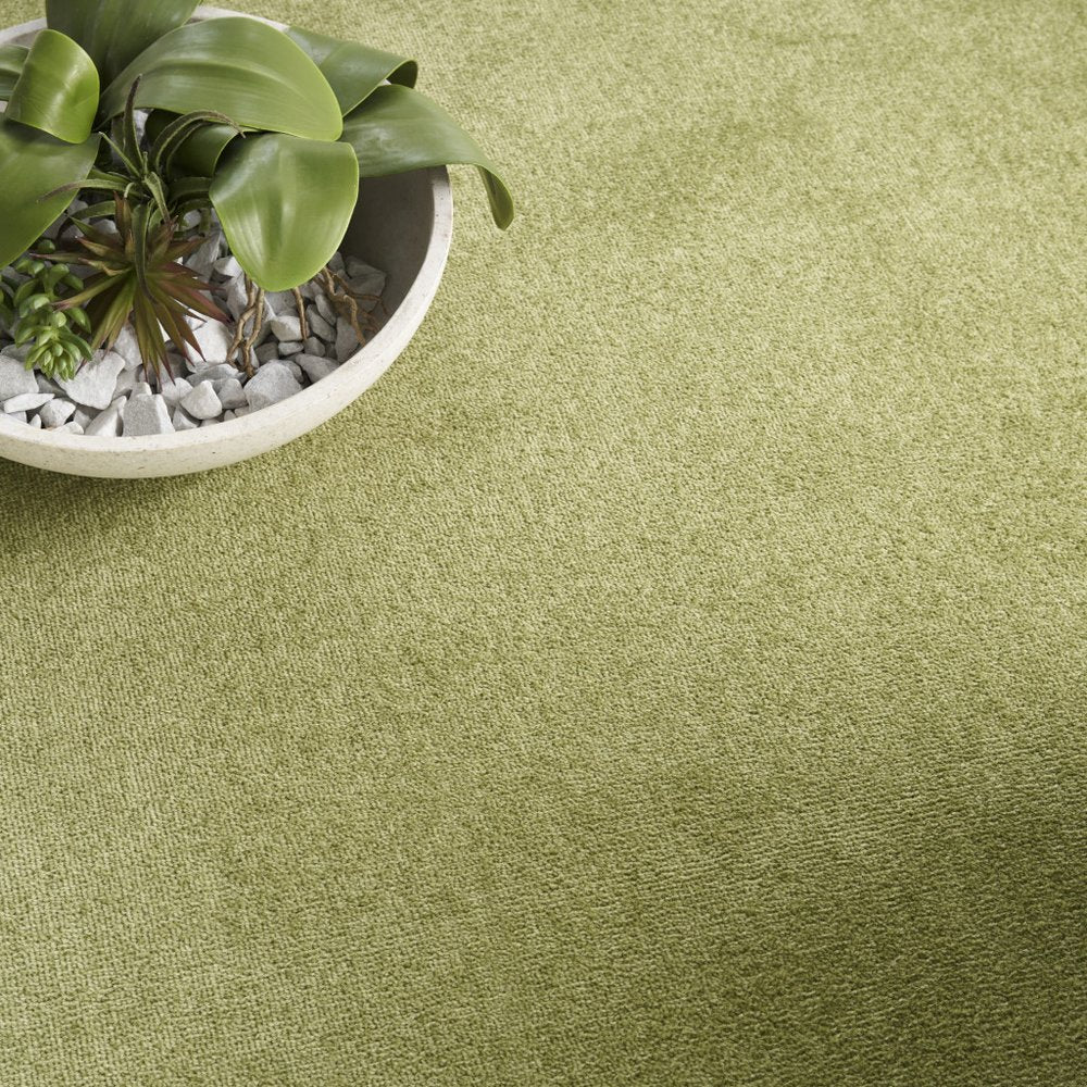 9' X 12' Green Indoor Outdoor Area Rug